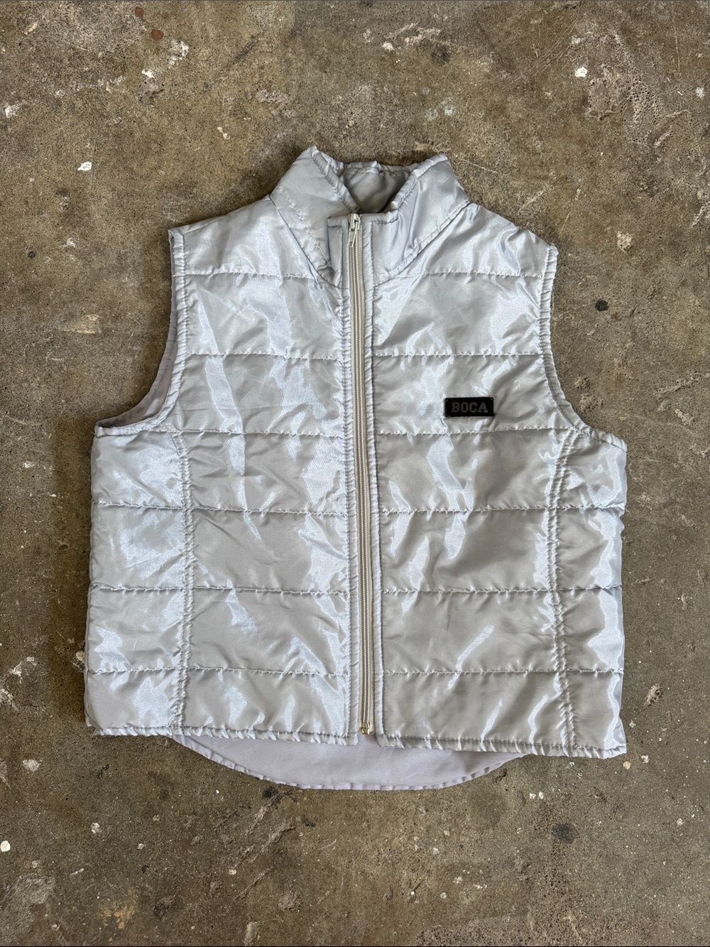 Vintage Silver Boca Vest